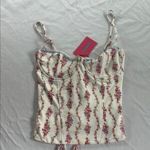 Edikted NWT corset top